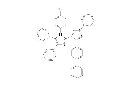 3-([1,1'-Biphenyl]-4-yl)-4-(1-(4-chlorophenyl)-4,5-diphenyl-1H-imidazol-2-yl)-1-phenyl-1H-pyrazole