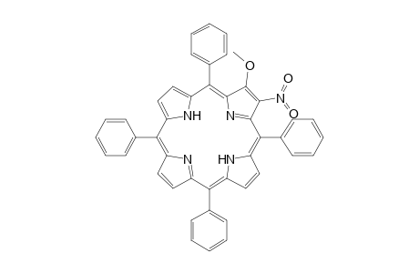 2-Methoxy-3-nitro-5,10,15,20-tetraphenyl-2,3-dihydroporphyrin