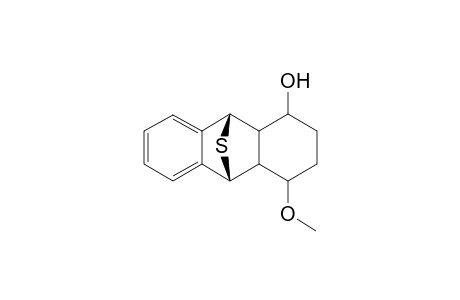 (endo)-9,10-Epithio-1.alpha.-hydroxy-4.alpha.-methoxy-(octahydro)anthracene