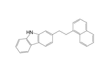 2-(2-naphthalen-1-ylethyl)-9H-carbazole