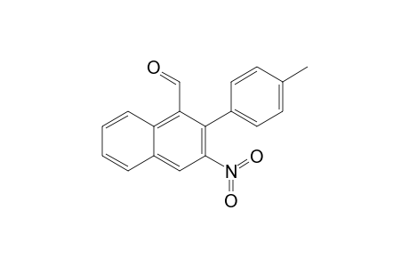 3-Nitro-2-p-tolylnaphthalene-1-carbaldehyde