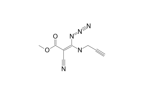 3-AZIDO-2-CYANO-3-(PROPARGYLAMINO)-ACRYLIC-ACID,METHYLESTER