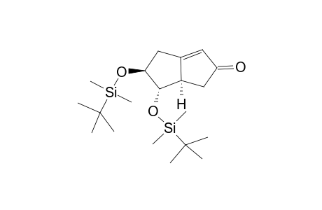 (5S,6S,6aR)-5,6-bis[[tert-butyl(dimethyl)silyl]oxy]-4,5,6,6a-tetrahydro-1H-pentalen-2-one