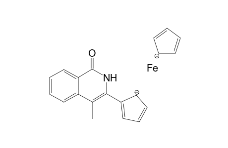 3-Ferrocenyl-4-methylisoquinolin-1(2H)-one