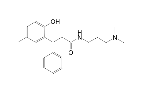 benzenepropanamide, N-[3-(dimethylamino)propyl]-2-hydroxy-5-methyl-beta-phenyl-