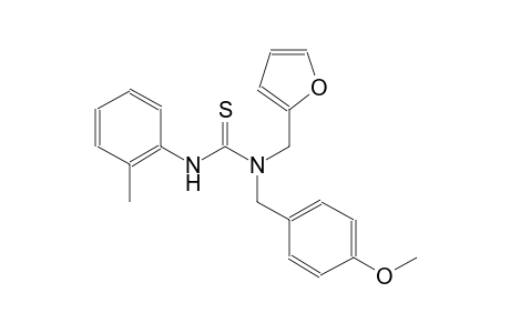 thiourea, N-(2-furanylmethyl)-N-[(4-methoxyphenyl)methyl]-N'-(2-methylphenyl)-