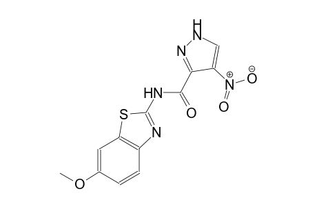 N-(6-methoxy-1,3-benzothiazol-2-yl)-4-nitro-1H-pyrazole-3-carboxamide