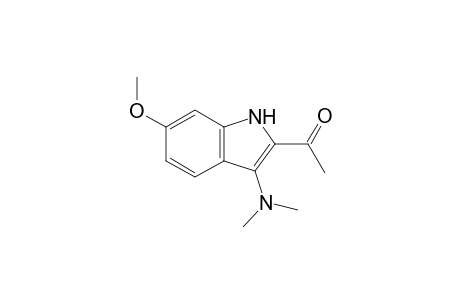 1-[3-(Dimethylamino)-6-methoxy-1H-indol-2-yl]ethanone