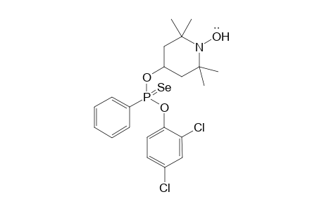 Phenylselenophosphonic 2,2,6,6-tetramethyl-1-oxyl-4-oxypiperidyl 2,4-dichlorophenoxide