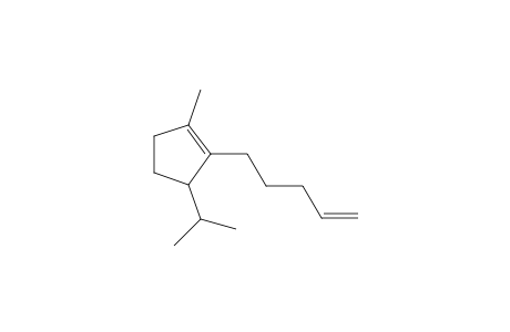 Cyclopentene, 1-methyl-3-(1-methylethyl)-2-(4-pentenyl)-, (.+-.)-