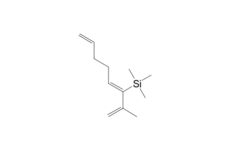 1,3,7-Octatriene, 2-methyl-3-trimethylsilyl-