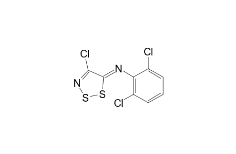 N-(4-Chloro-5H-1,2,3-dithiazol-5-ylidene)-2,6-dichloroaniline