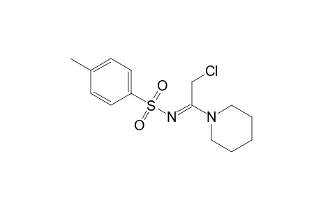 (NE)-N-(2-chloranyl-1-piperidin-1-yl-ethylidene)-4-methyl-benzenesulfonamide