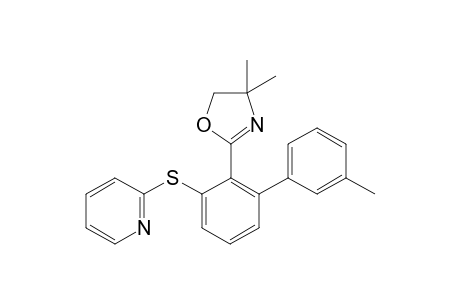 4,4-Dimethyl-2-(3'-methyl-3-(pyridin-2-ylthio)-[1,1'-biphenyl]-2-yl)-4,5-dihydrooxazole