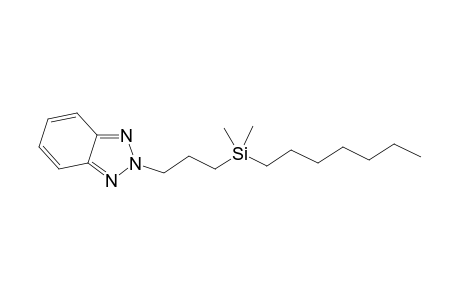 2-(3-(heptyldimethylsilyl)propyl)-2H-benzo[d][1,2,3]triazole