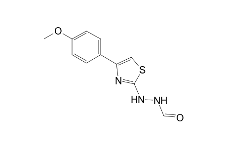 Thiazole, 2-(2-formylhydrazinyl)-4-(4-methoxyphenyl)-