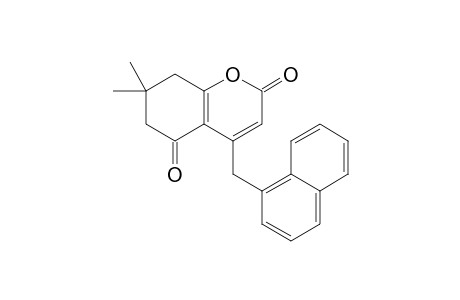 7,7-Dimethyl-4-[(naphthalen-1-yl)methyl]-7,8-dihydro-2H-chromene-2,5(6H)-dione