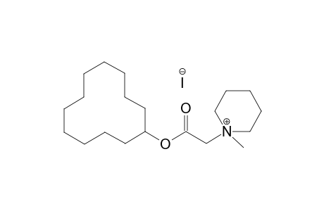 piperidinium, 1-[2-(cyclododecyloxy)-2-oxoethyl]-1-methyl-, iodide