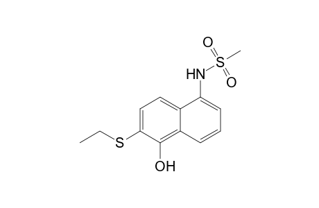 Methanesulfonamide, N-[6-(ethylthio)-5-hydroxy-1-naphthalenyl]-