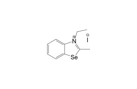 N-ETHYL-2-METHYLBENZOSELENAZONIUM-QUATERNARY-IODIDE