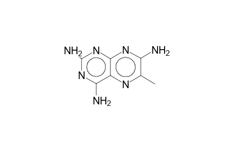 6-Methyl-2,4,7-pteridinetriamine