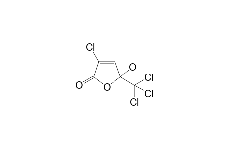 3-chloro-5-hydroxy-5-(trichloromethyl)furan-2-one