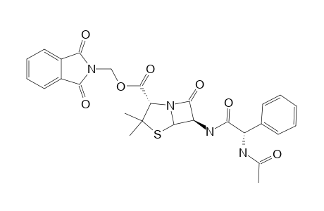 N-ACETYLAMPICILLIN-PHTHALIMIDOMETHYLESTER