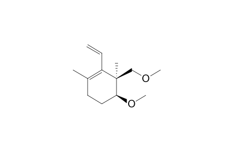 (3S,4S)-2-ethenyl-4-methoxy-3-(methoxymethyl)-1,3-dimethyl-cyclohexene