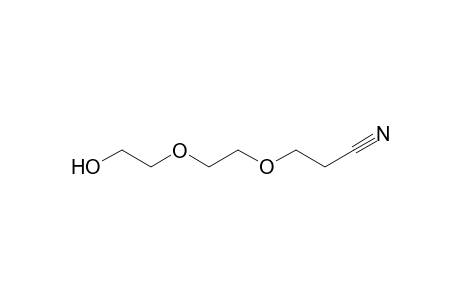 3-[2-(2-Hydroxyethoxy)ethoxy]propanenitrile