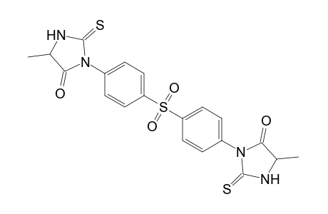 3,3'-(sulfonyldi-p-phenylene)bis[5-methyl-2-thiohydantoin]