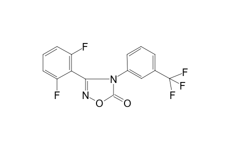 1,2,4-Oxadiazol-5(4H)-one, 3-(2,6-difluorophenyl)-4-(3-trifluoromethylphenyl)-