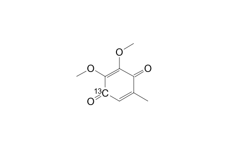 (1-C-13)-2,3-DIMETHOXY-5-METHYL-2,5-CYCLOHEXADIENE-1,4-DIONE