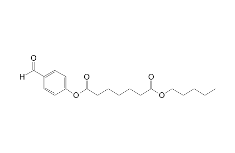 Pimelic acid, 4-formylphenyl pentyl ester