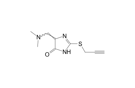 4-[(dimethylamino)methylene]-2-[(2-propynyl)thio]-2-imidazolin-5-one