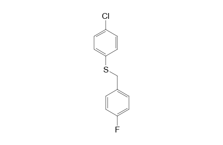4-CHLOROPHENYL(4-FLUOROBENZYL)SULPHIDE