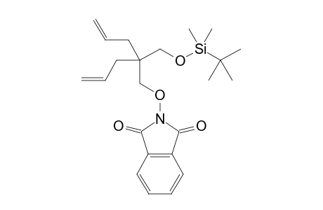 2-{[2-Allyl-2-(tert-butyldimethylsilyloxymethyl)pent-4-en-1-yl]oxy}isoindoline-1,3-dione