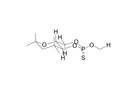 3E-METHOXY-3A-THIONO-8,8,10,10-TETRAMETHYL-2,4,7-TRIOXA-3-PHOSPHABICYCLO[4.4.0]DECANE