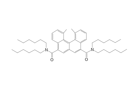 (p)-N,N,N',N'-Tetrahexyl-1,12-dimethylbenzo[c]phenanthrene-5,8-diamide