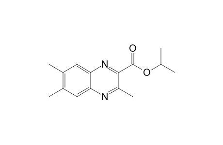 Isopropyl 3,6,7-trimethylquinoxaline-2-carboxylate