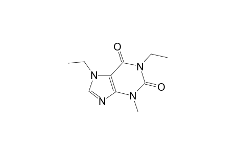 1,7-Diethyl-3-methyl-3,7-dihydro-1H-purine-2,6-dione