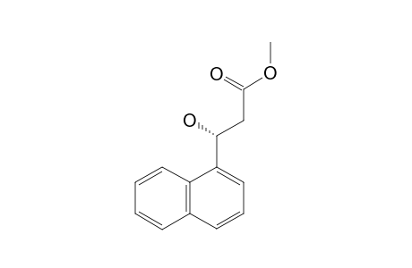 METHYL-(R)-3-HYDROXY-3-(1-NAPHTHYL)-PROPANOATE