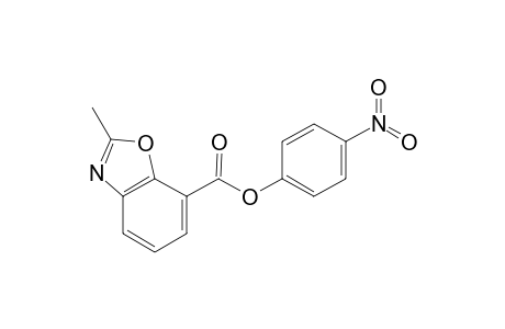 1,3-Benzoxazole-7-carboxylic acid, 2-methyl-, 4-nitrophenyl ester