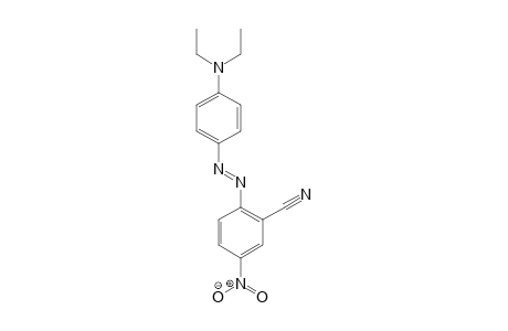 Benzonitrile, 2-[[4-(diethylamino)phenyl]azo]-5-nitro-