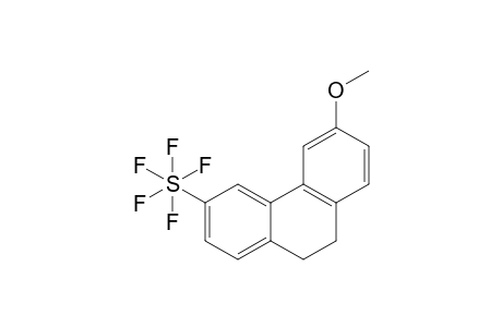 3-methoxy-6-(pentafluorosulfanyl)-9,10-dihydrophenanthrene
