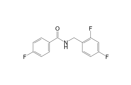 N-(2,4-difluorobenzyl)-p-fluorobenzamide