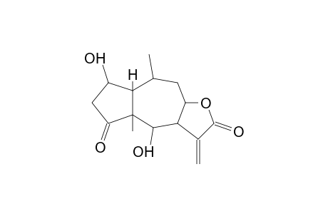 AZULENO[6,5-B]FURAN-2,5-DIONE, DECAHYDRO-4,7-DIHYDROXY-4A,8-DIMETHYL-3-METHYLENE