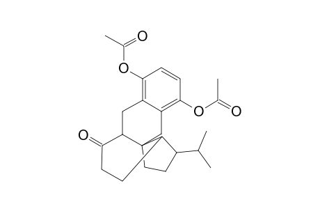 3H-Cyclopenta[d]anthracene-8,11-diol, 3-isopropyl-6-oxo-1,2,3a,4,5,6,6a,7,12,12a-decahydro-, diacetate