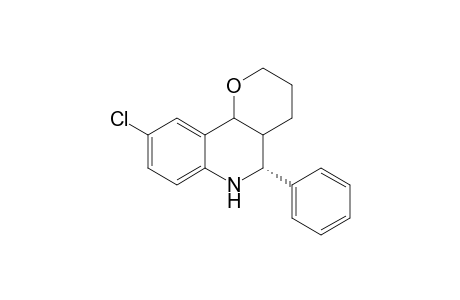 9-Chloro-5-phenyl-3,4,4a,5,6,10b-hexahydro-2H-pyrano[3,2-c]quinoline