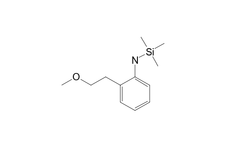 2-(2-METHOXYETHYL)-N-TRIMETHYLSILYLANILINE