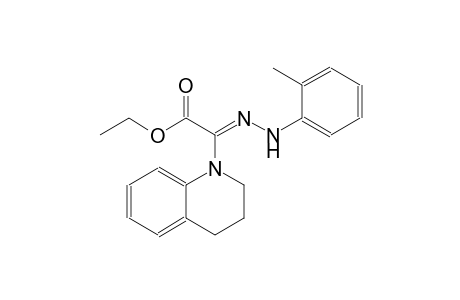 ethyl (2Z)-3,4-dihydro-1(2H)-quinolinyl[(2-methylphenyl)hydrazono]ethanoate